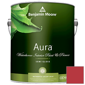 Краска Aura Waterborne Interior Semi-gloss Finish (528) цвет 2000-10 Red