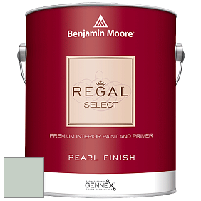 Benjamin Moore 550 Regal Select Waterborne Interior Pearl Finish краска цвет 695 Turquoise Mist