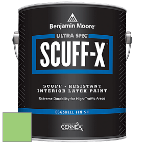 Benjamin Moore 485 Ultra Spec SCUFF-X Interior Eggshell Finish краска цвет 2032-40 Citrus Green