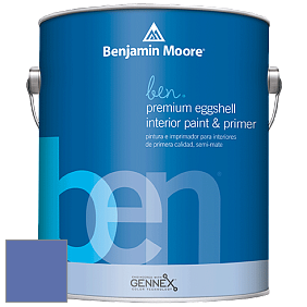 Benjamin Moore Ben W626 Premium Interior Latex Eggshell краска цвет NCS S 3050-R70B 