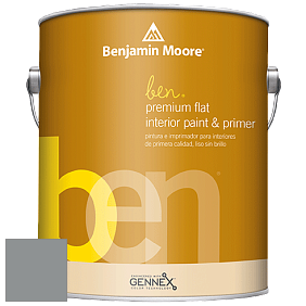 Benjamin Moore Ben W625 Premium Interior Latex Flat краска цвет NCS S 4502-B50G 