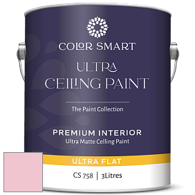 COLOR SMART CS 758 ULTRA CEILING PAINT ультраматовая краска цвет 2007-60 Pastel Pink