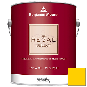 Краска Regal Select Waterborne Interior Pearl Finish (550) цвет 2022-30 Bright Yellow