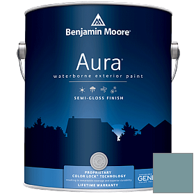 Краска Aura Waterborne Exterior Semi-Gloss Finish (632) цвет 719 Hemlock