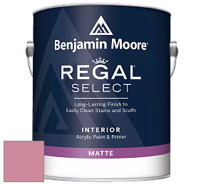 Benjamin Moore 548 IRegal Select Interior Paint - Matte краска цвет 2081-40 Pink Blossom