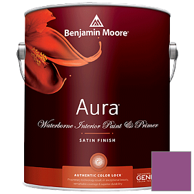 Краска Aura Waterborne Interior Satin Finish (526) цвет 2074-30 Twilight Magenta