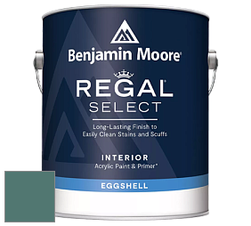 Benjamin Moore 549 Regal Select Waterborne Interior Eggshell Finish краска цвет 2050-30 Newport Green