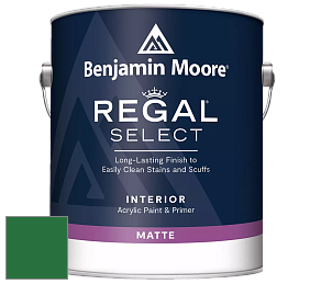 Benjamin Moore 548 IRegal Select Interior Paint - Matte краска цвет RAL 6001 