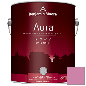 Краска Aura Waterborne Exterior Satin Finish (631) цвет 2078-40 Paradise Pink