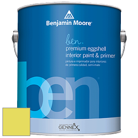 Benjamin Moore Ben W626 Premium Interior Latex Eggshell краска цвет 2025-40 Limelight