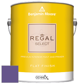 Benjamin Moore 547 Regal Select Waterborne Interior Flat Finish краска цвет 2071-30 Mystical Grape