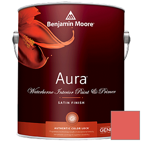 Краска Aura Waterborne Interior Satin Finish (526) цвет 2012-30 Tangerine Dream
