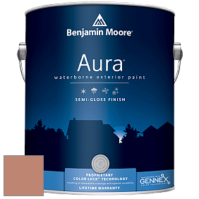 Benjamin Moore Aura 632 Waterborne Exterior Semi-Gloss Finish краска цвет 1194 Mexican Tile