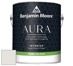 Benjamin Moore Aura 528 Waterborne Interior Semi-gloss Finish краска цвет OC-54 BM OC-54