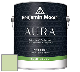 Benjamin Moore Aura 528 Waterborne Interior Semi-gloss Finish краска цвет 424 Scenic View