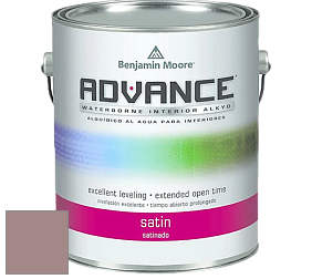 Benjamin Moore 792 Advance Interior Paint-Satin эмаль цвет 1244 Barberry