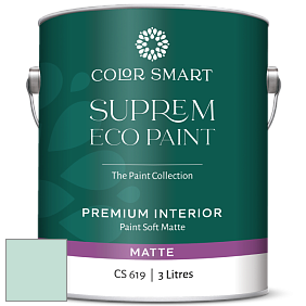 COLOR SMART CS 619 SUPREM ECO PAINT матовая краска цвет 2040-60 Antiguan Sky