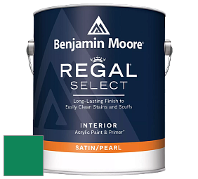 Benjamin Moore 550 Regal Select Waterborne Interior Pearl Finish краска цвет RAL 6032 