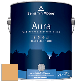 Benjamin Moore Aura 632 Waterborne Exterior Semi-Gloss Finish краска цвет 2156-40 August Morning