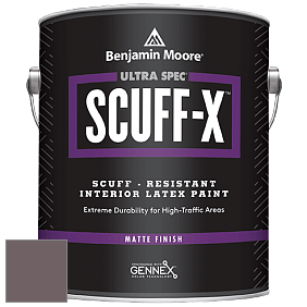 Benjamin Moore 484 Ultra Spec SCUFF-X Interior Matte Finish краска цвет 2115-30 Amazon Soil