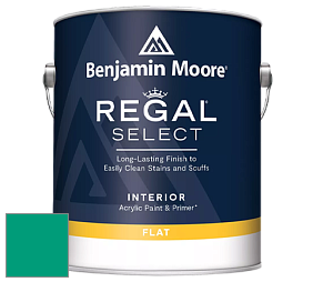Benjamin Moore 547 Regal Select Waterborne Interior Flat Finish краска цвет 616 Garden View