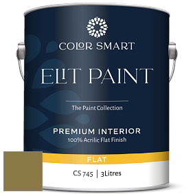 COLOR SMART CS 745 ELIT PAINT глубокоматовая моющаяся краска цвет 2149-10 Newt Green