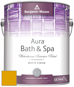 Benjamin Moore Aura 532 Bath & Spa Waterborne Interior Paint Matte Finish краска цвет RAL 1006 