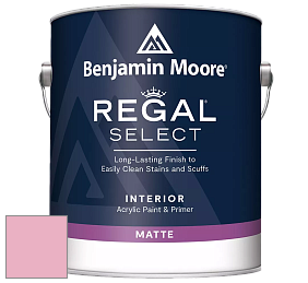 Benjamin Moore 548 IRegal Select Interior Paint - Matte краска цвет 2087-50 Strawberry Sorbet