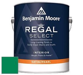 Benjamin Moore 550 Regal Select Waterborne Interior Pearl Finish краска цвет RAL 6024 