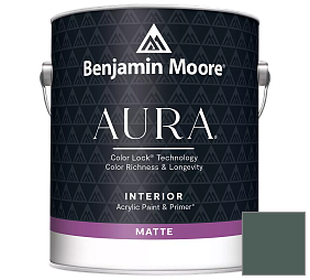 Краска Benjamin Moore Aura Interior Paint - Matte (522) цвет HC-134 BM HC-134