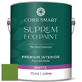 COLOR SMART CS 619 SUPREM ECO PAINT матовая краска цвет NCS S 2570-G30Y 