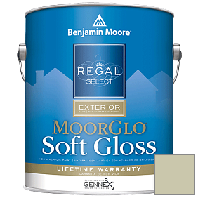 Краска Regal Select Exterior Paint-Moor GloSoft Gloss Finish (W096) цвет 486 Spring Meadow