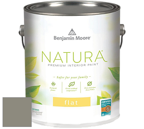 Benjamin Moore 512 Natura Interior Flat Finish матовая краска цвет NCS S 5005-G80Y 