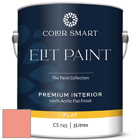 COLOR SMART CS 745 ELIT PAINT глубокоматовая моющаяся краска цвет 2013-40 Dusk Pink