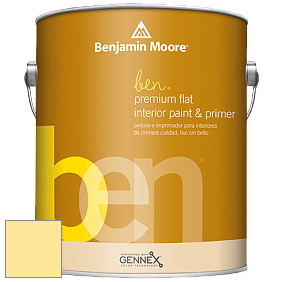 Benjamin Moore Ben W625 Premium Interior Latex Flat краска цвет 2022-50 Sundance