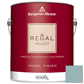 Краска Regal Select Waterborne Interior Pearl Finish (550) цвет 718 Ocean City Blue