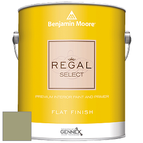 Benjamin Moore 547 Regal Select Waterborne Interior Flat Finish краска цвет AF-405 