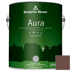 Краска Aura Waterborne Exterior Flat Finish (629) цвет 2105-10 Forest Brown