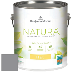 Benjamin Moore 512 Natura Interior Flat Finish матовая краска цвет NCS S 4502-R50B 
