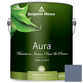 Краска Aura Waterborne Interior Semi-gloss Finish (528) цвет 1427 French Violet
