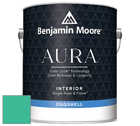 Benjamin Moore Aura 524 Waterborne Interior Eggshell Finish краска цвет 615 Mayan Green