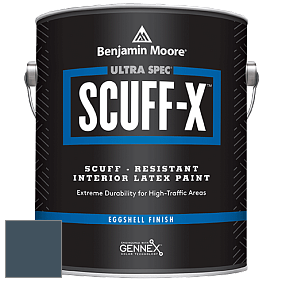 Benjamin Moore 485 Ultra Spec SCUFF-X Interior Eggshell Finish краска цвет 2062-20 Gentleman's Gray