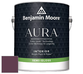 Benjamin Moore Aura 528 Waterborne Interior Semi-gloss Finish краска цвет NCS S 6030-R30B 