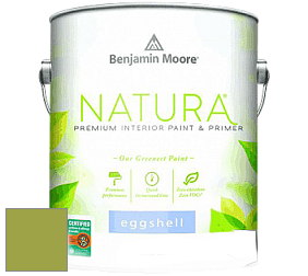 Benjamin Moore 513 Natura Interior Eggshell Finish краска с блеском цвет NCS S 2060-G50Y 