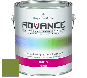Benjamin Moore 792 Advance Interior Paint-Satin эмаль цвет NCS S 3060-G40Y 