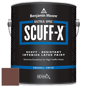 Benjamin Moore 485 Ultra Spec SCUFF-X Interior Eggshell Finish краска цвет 2104-10 Pancake Syrup