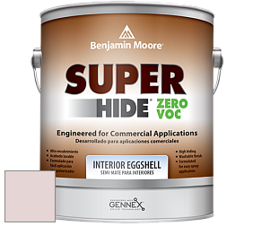 Benjamin Moore 357 Super Hide Zero Voc Interior Eggshell краска цвет 1261 Paisley Pink