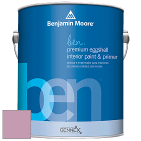Benjamin Moore Ben W626 Premium Interior Latex Eggshell краска цвет 1362 Cranberry Ice