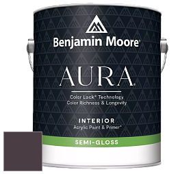 Benjamin Moore Aura 528 Waterborne Interior Semi-gloss Finish краска цвет NCS S 8010-R30B 