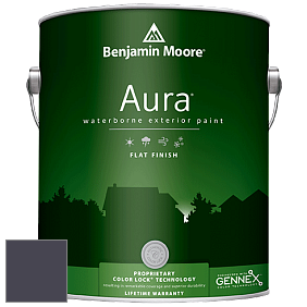 Benjamin Moore Aura 629 Waterborne Exterior Flat Finish краска цвет 2069-10 Deep Mulberry